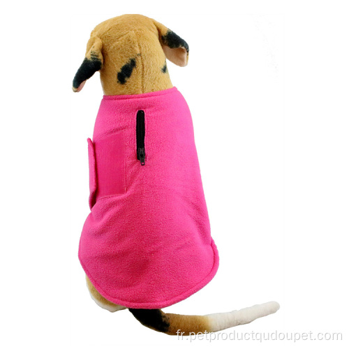 veste pour animaux de compagnie double couche chaude et froide vêtements pour animaux de compagnie